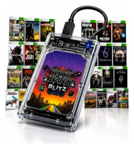 HD Xbox 360 500gb com Jogos